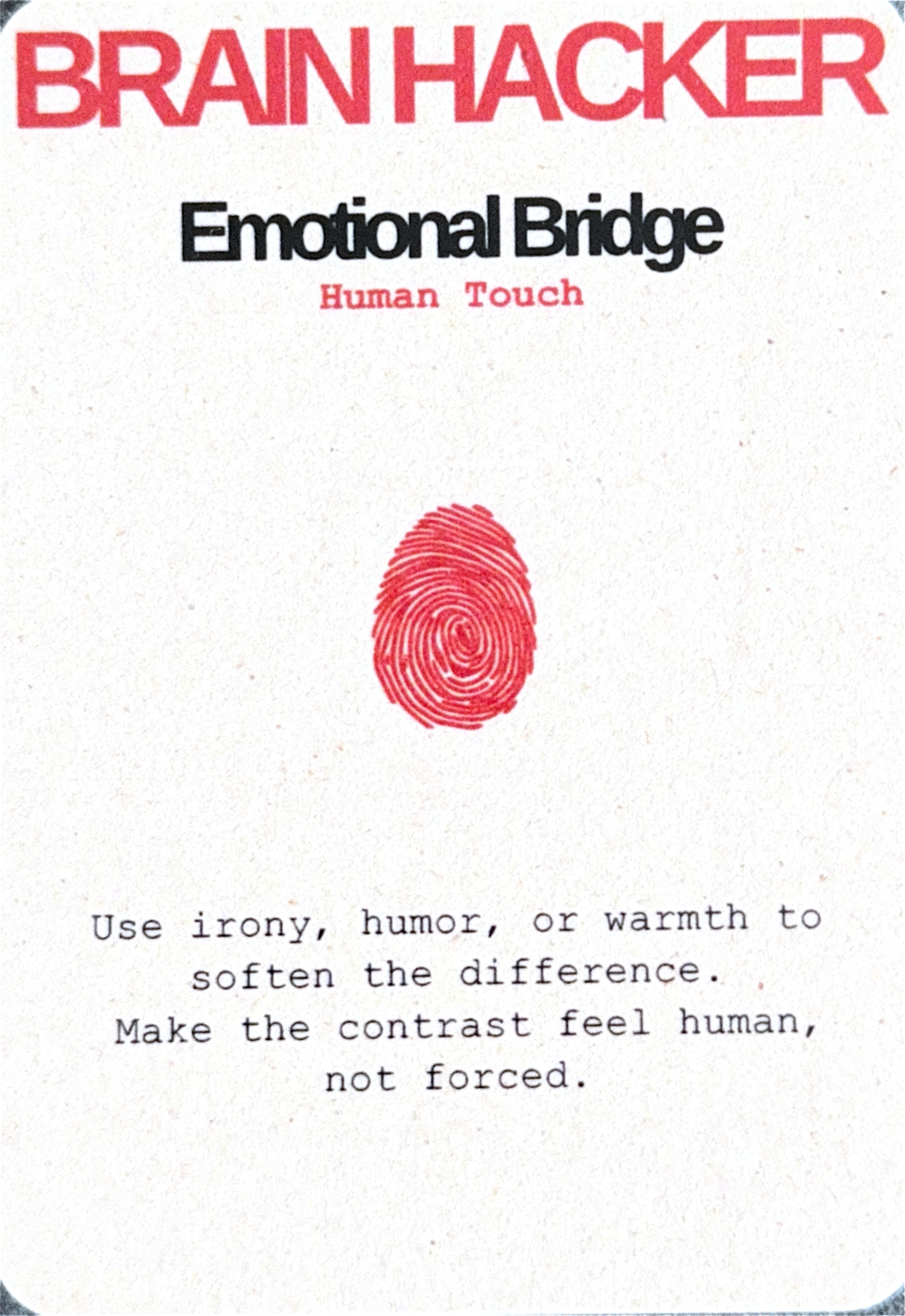 Emotional Bridge — Human Touch